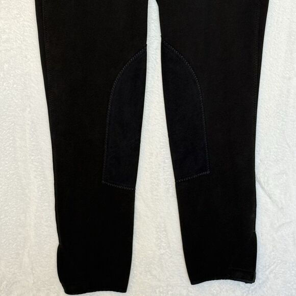 On Course Cotton Black Riding Pants Breeches Women’s Size 30 long Equestrian - Picture 7 of 16